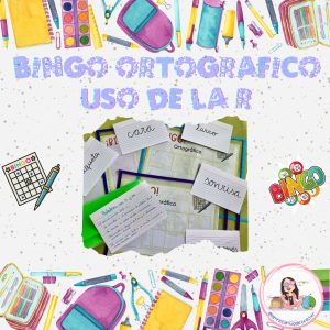 Bingo ortográfico: uso de la R
