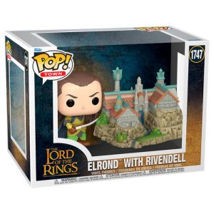 Funko Pop Town 1747 Elrond With Rivendell