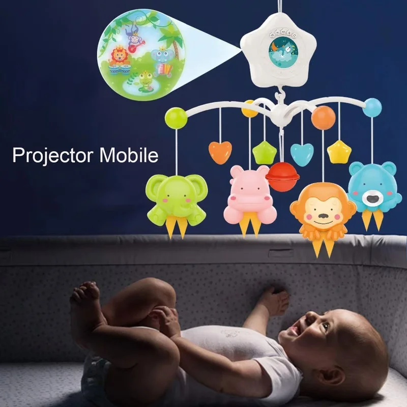 Móvil Cuna 360° Dulces Sueños con Proyector - Imagen 2