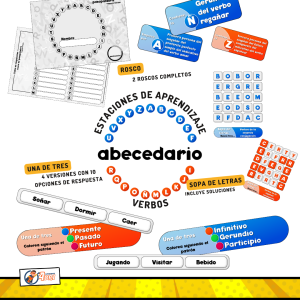 ABECEDARIO: Estación de aprendizaje – VERBOS