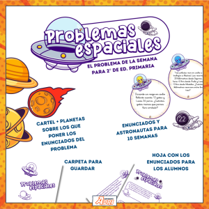 PROBLEMAS ESPACIALES (PROBLEMA DE LA SEMANA 2º DE ED. PRIMARIA)