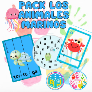 PACK LOS ANIMALES MARINOS