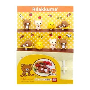 Minipicks Ositos Rilakkuma set x8