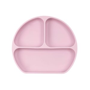Plato Silicona con Ventosa Koala Rosa