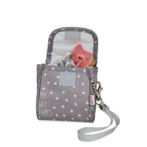 Portachupetes Sweet Dreams Gris