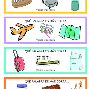 MARCAPÁGINAS CONCIENCIA FONOLÓGICA