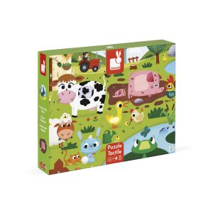 Puzzle Táctil Los Animales de la Granja