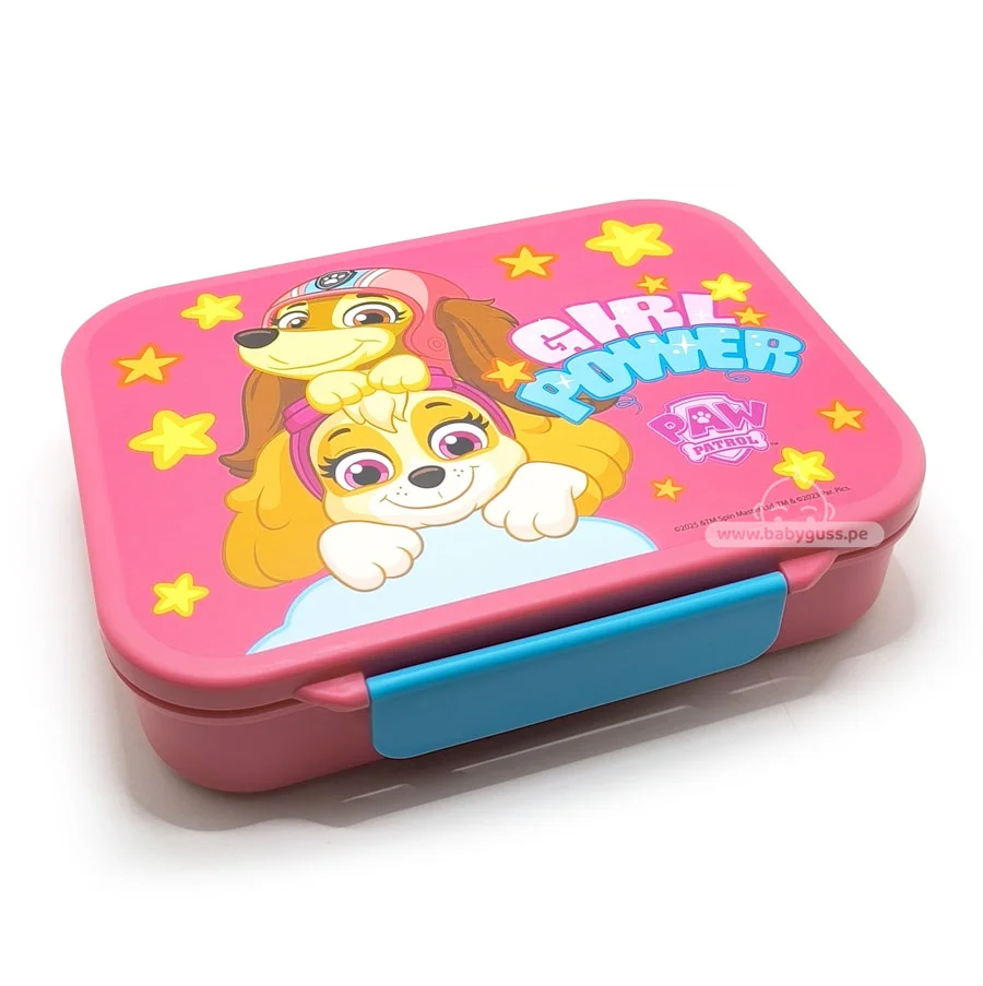 Taper Bento 6 divisiones Scool Paw Patrol Skype
