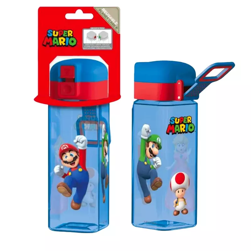Botella Robot 550 ml Mario Bros