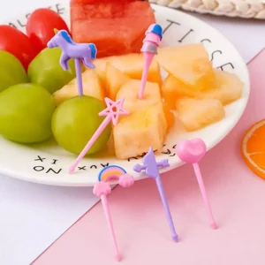 Mini picks Unicornio set x6